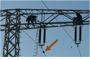 ASTROSE® - FREILEITUNGMONITORING - Mast Mast - ASTROSE® - FREILEITUNGMONITORING, Funk-Sensornetzwerk zum Monitoring von Hoch- und Höchstspannungsleitungen