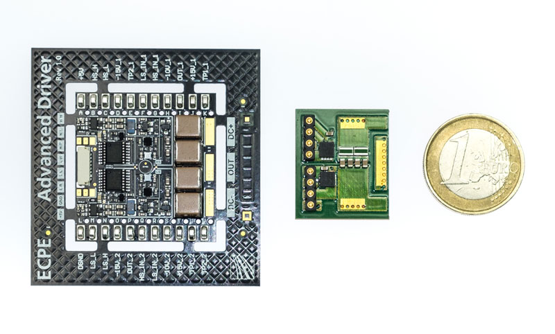 Miniaturized Zero Dead Time High Efficiency Driver for Si, SiC and GaN Applications