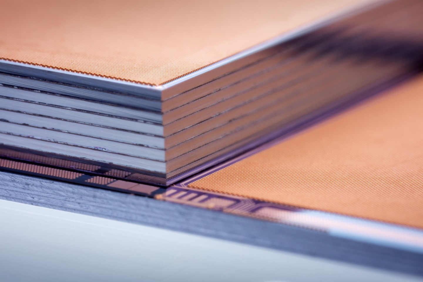 3D Chip Stack - Fraunhofer IZM