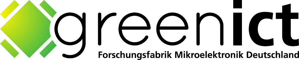 Logo Green ICT / Fraunhofer Mikroelektronik