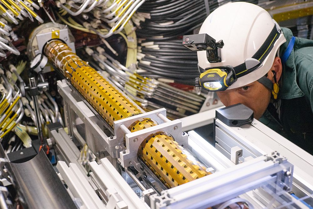Installation des ATLAS-IBL-Detektors am CERN
