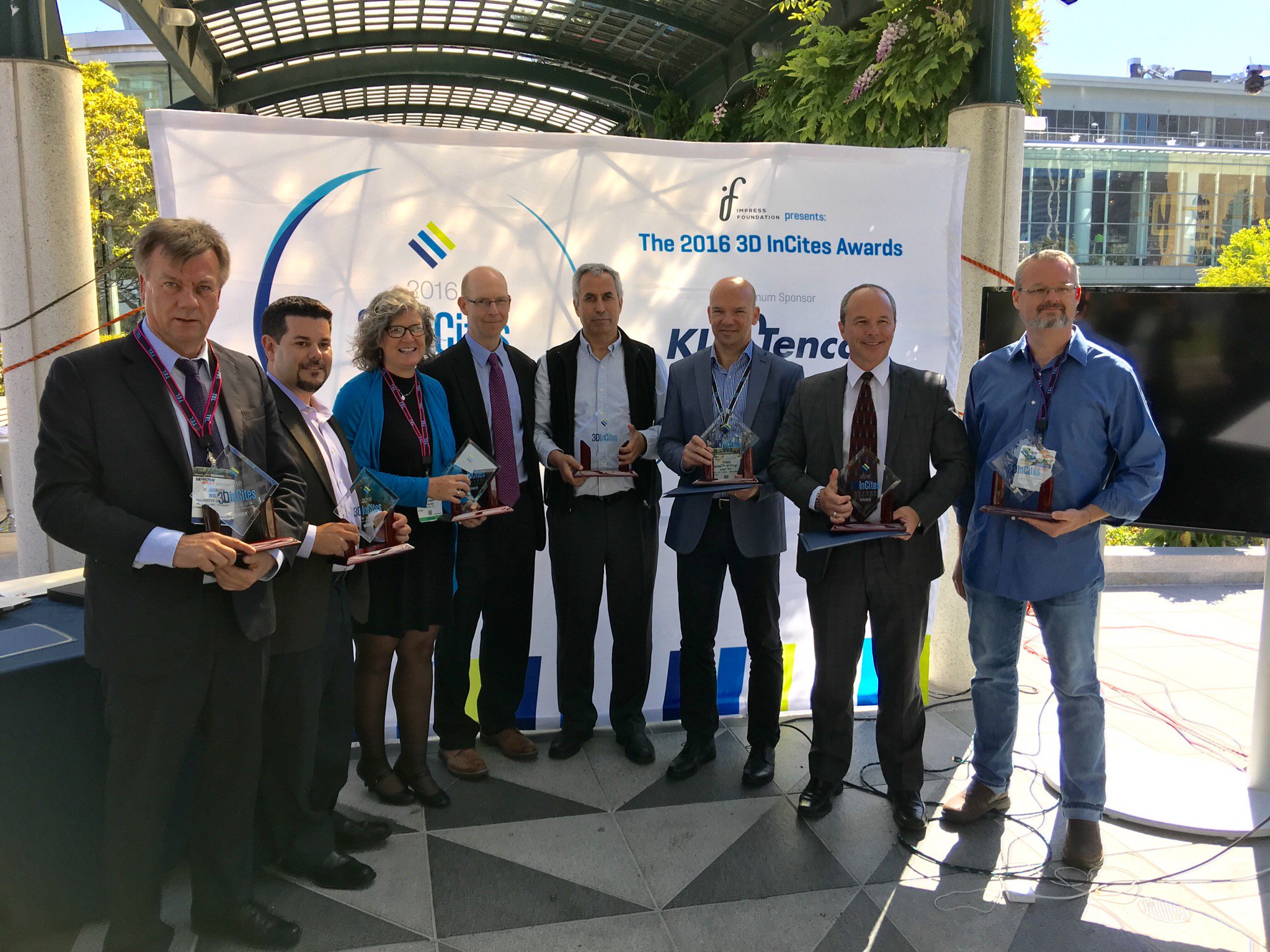 Fraunhofer Cluster 3D Integration mit InCites Award geehrt Fraunhofer Cluster 3D Integration mit InCites Award geehrt