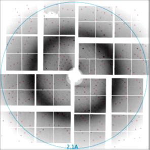 slac - Elektronenbeugungsbild 