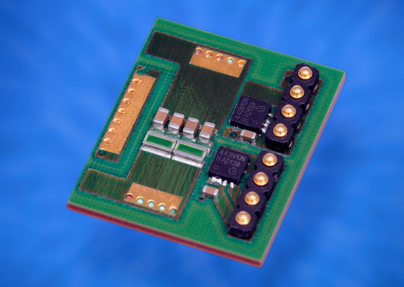 Niederinduktive Packages für schnell schaltende Halbleiter | Fraunhofer IZM | Volker Mai