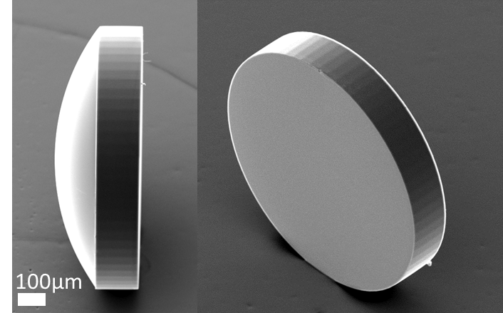 Picolitre dosing  - Moulded microlens