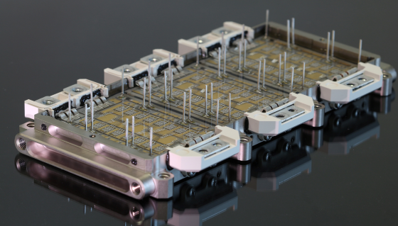Power module for Formula 1 with substrate water cooling