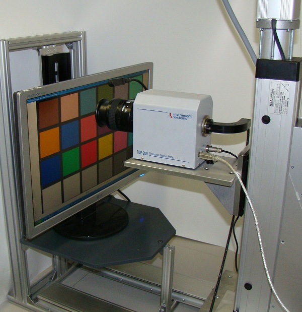 Measurement-system with Top200 Camera and TFT monitor Measurement-system with Top200 Camera and TFT monitor