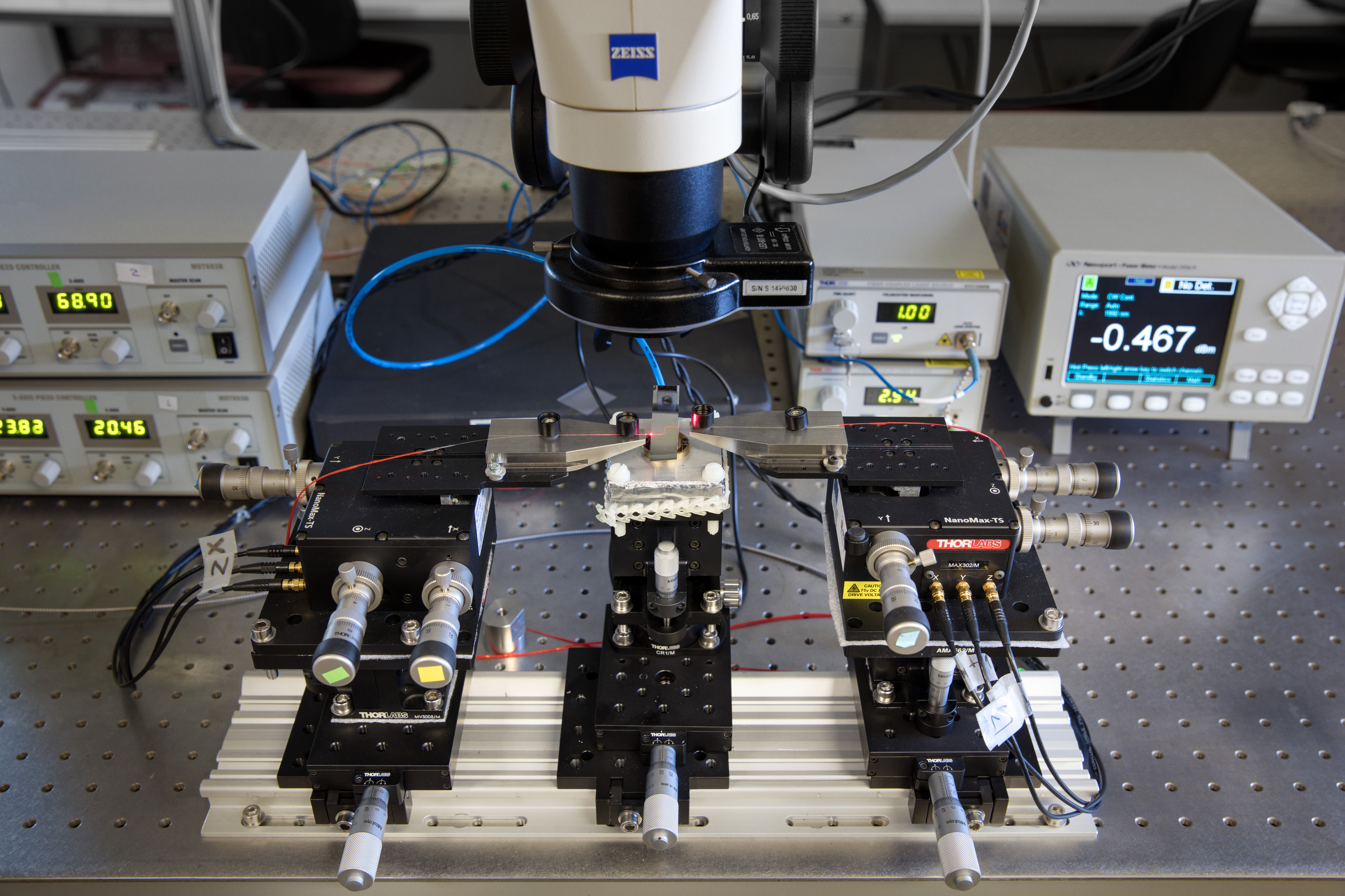 Electro-Optical Workbench | PhoxLab | Fraunhofer IZM | Volker Mai