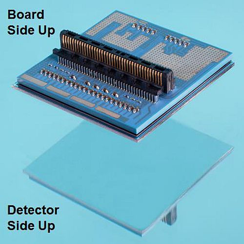 Board side up anf detector side up / 3D X-Ray Detector Modules bas ed on Through S ilicon Via Technology