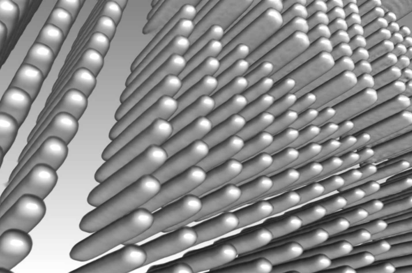 TSV - Through-Silicon Vias (dt.: Silizium-Durchkontaktierungen) 