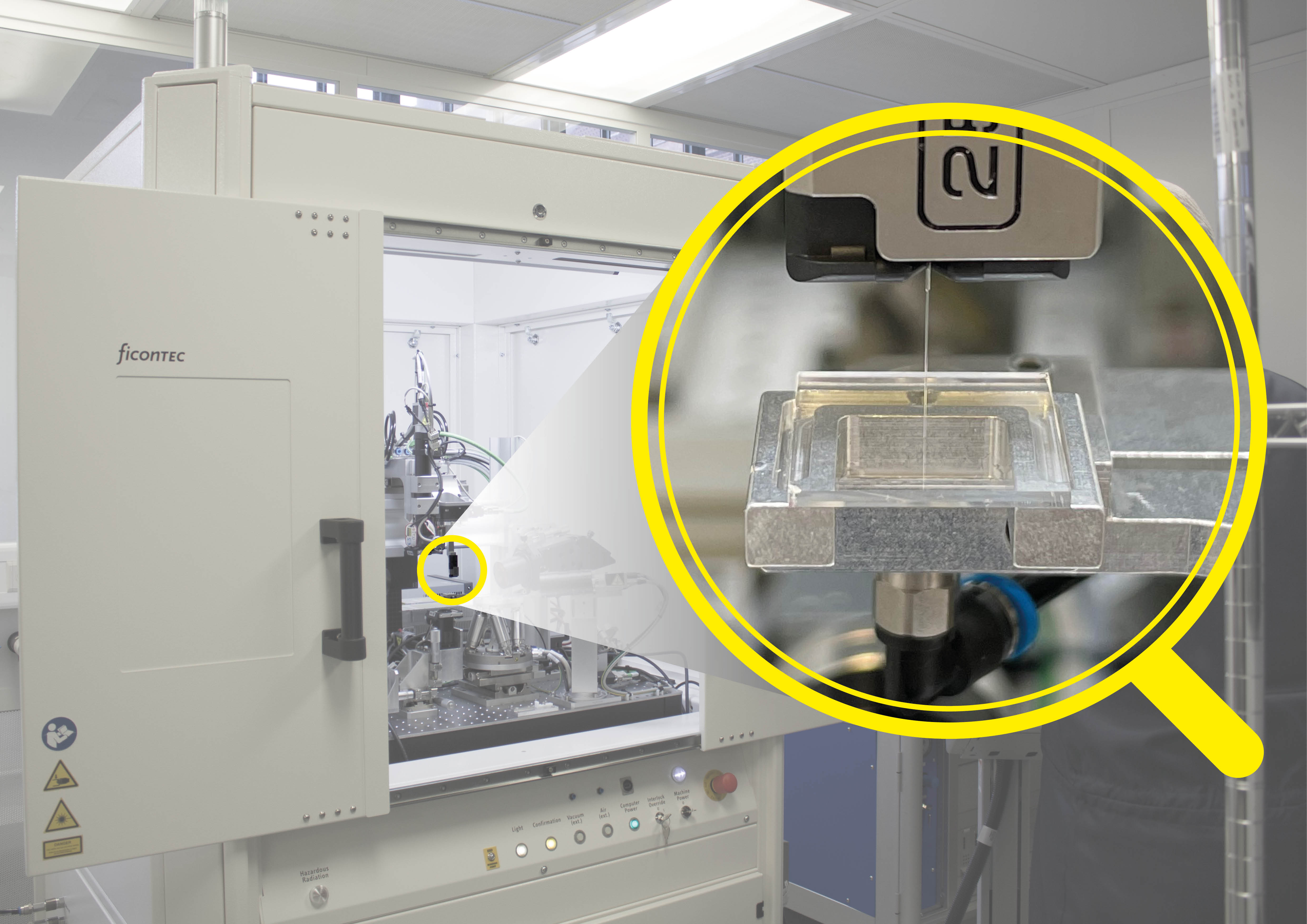 image - CO2 laser welding creates reliable fiber couplings for glass-based photonic integrated circuits. 