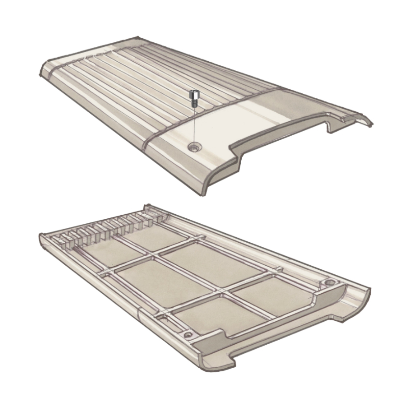 orig - Aluminium-Gehäuse Konzeptstudie des Aluminium-Gehäuses