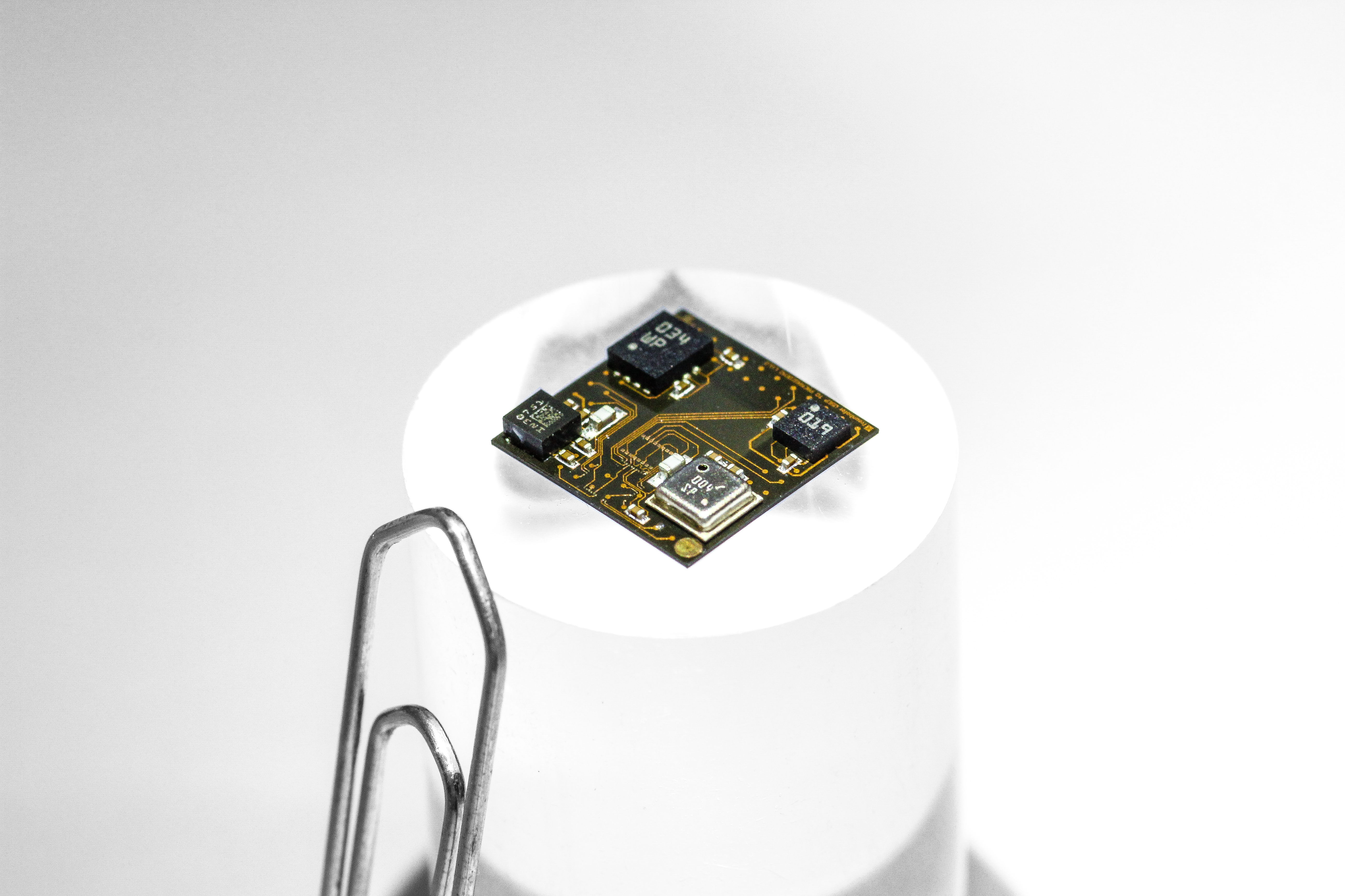 Vorderseite des UseP-Moduls Top side of the UseP demonstrator