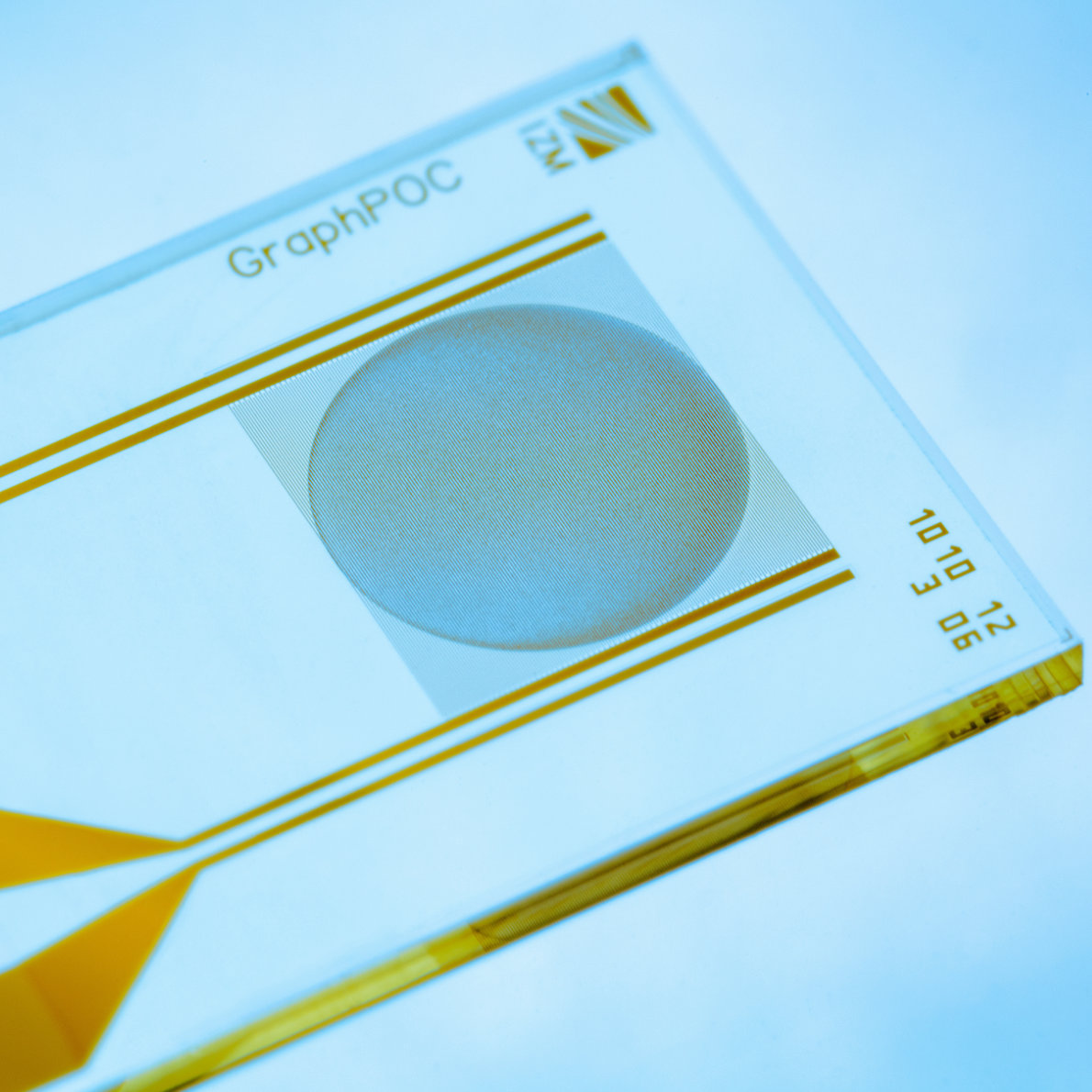 image - Fraunhofer IZM | Volker Mai - researchers develop a graphene oxide-based rapid test to detect infections